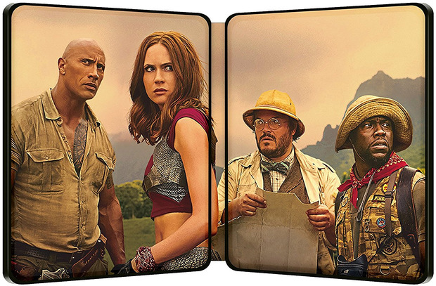 Steelbook 4K de Jumanji: Bienvenidos a la Jungla exclusivo de amazon 3