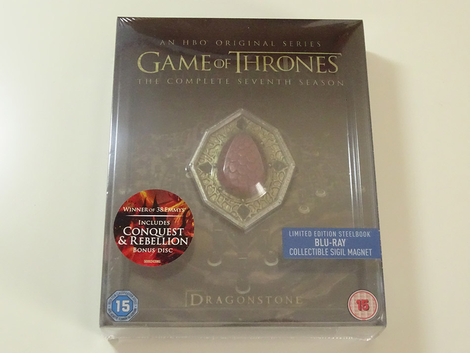 Fotografías del Steelbook de Juego de Tronos 7ª temporada en Blu-ray (UK) 1