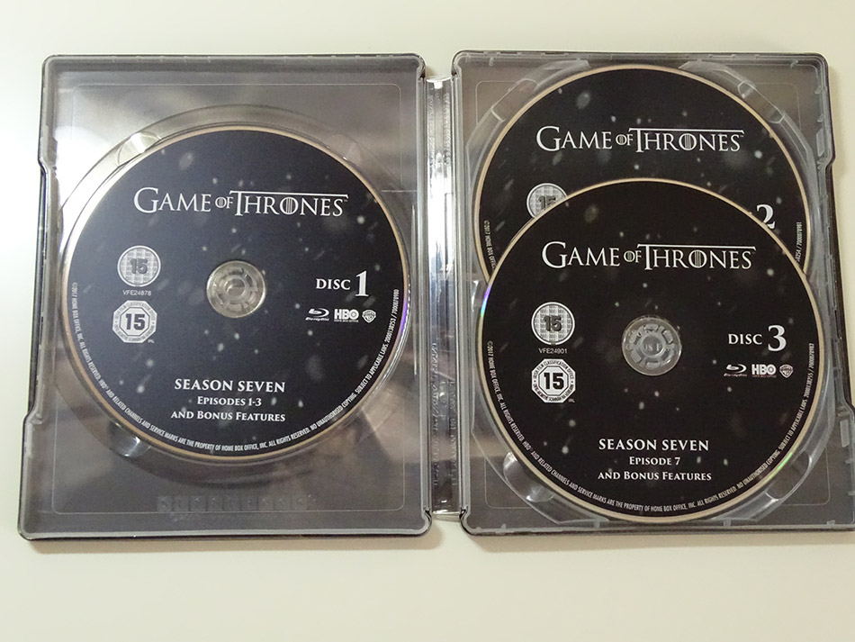 Fotografías del Steelbook de Juego de Tronos 7ª temporada en Blu-ray (UK) 20