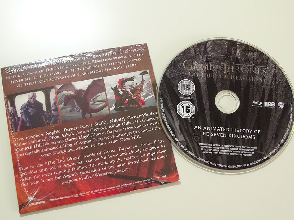 Fotografías del Steelbook de Juego de Tronos 7ª temporada en Blu-ray (UK) 23
