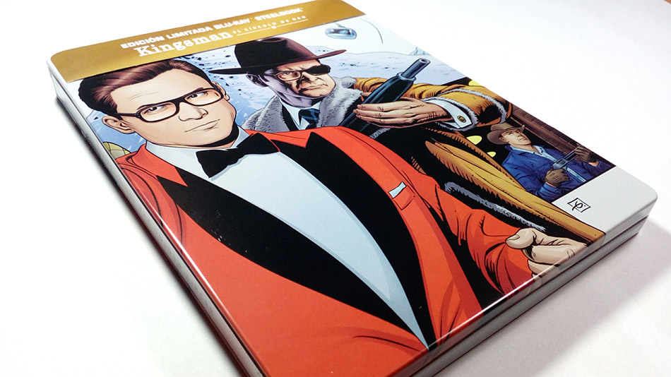 Fotografías del Steelbook de Kingsman: El Círculo de Oro en Blu-ray 1