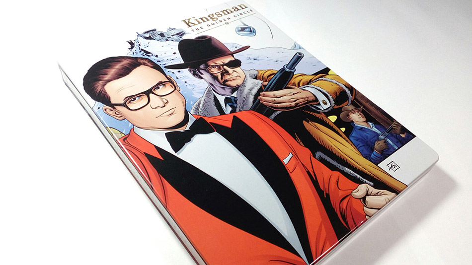 Fotografías del Steelbook de Kingsman: El Círculo de Oro en Blu-ray 5