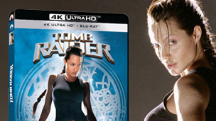 Estreno en 4K de Tomb Raider, con Angelina Jolie como Lara Croft