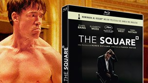 Diseño de la funda de The Square en Blu-ray