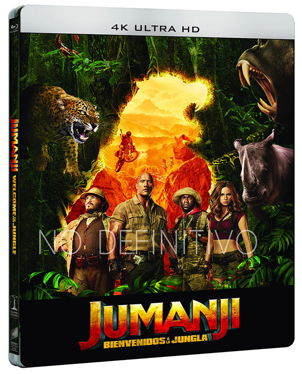 Jumanji: Bienvenidos a la Jungla - Edición Metálica Ultra HD Blu-ray 2