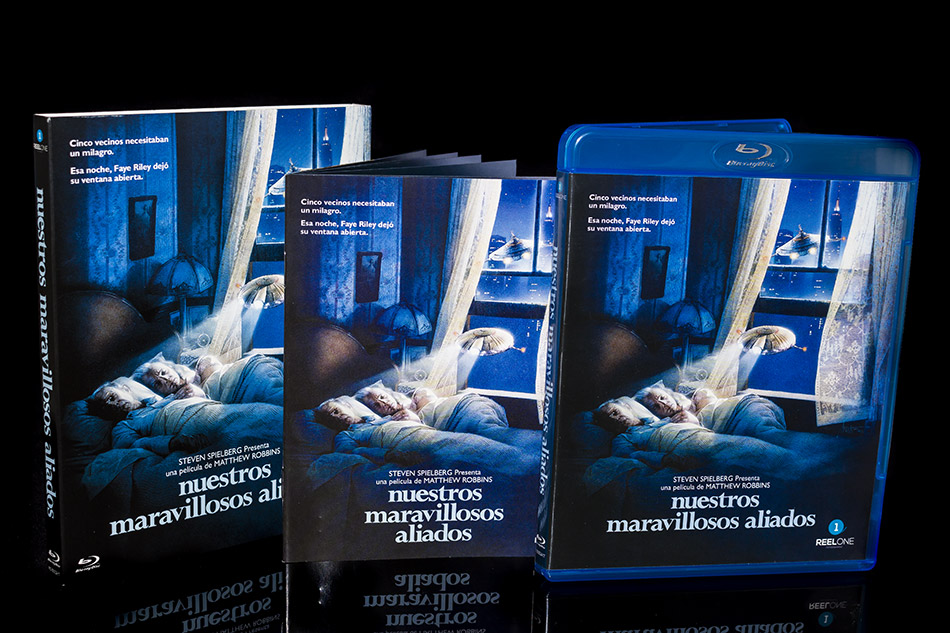 Fotografías del Blu-ray con funda y libreto de Nuestros Maravillosos Aliados 20