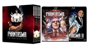 Así será el pack con la Saga Phantasma en Blu-ray