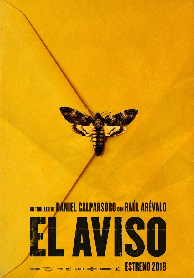 Póster final de El Aviso, dirigida por Daniel Calparsoro 2