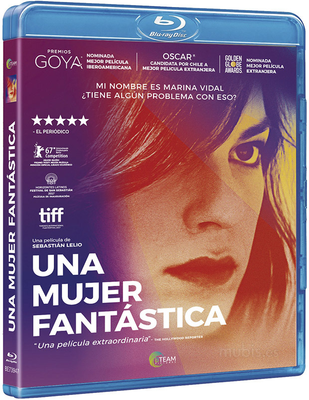 Datos de Una Mujer Fantástica en Blu-ray 1