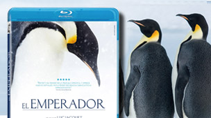 Carátula y contenidos del documental El Emperador en Blu-ray