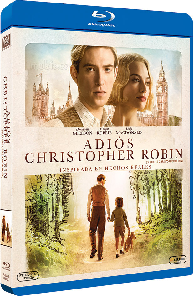 Desvelada la carátula del Blu-ray de Adiós Christopher Robin 1