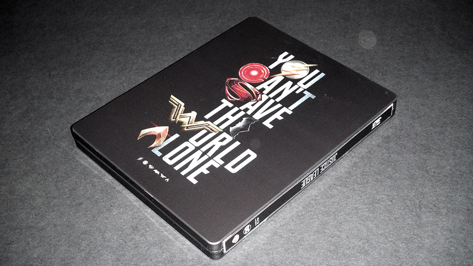 Fotografías del Steelbook de Liga de la Justicia en Blu-ray 3D y 2D 3