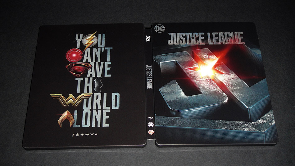 Fotografías del Steelbook de Liga de la Justicia en Blu-ray 3D y 2D 14