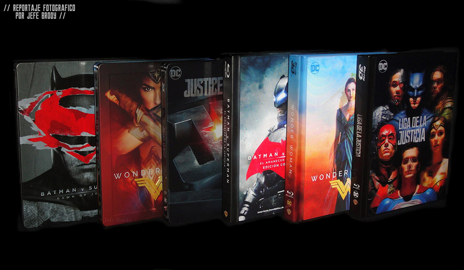 Fotografías del Steelbook de Liga de la Justicia en Blu-ray 3D y 2D 17