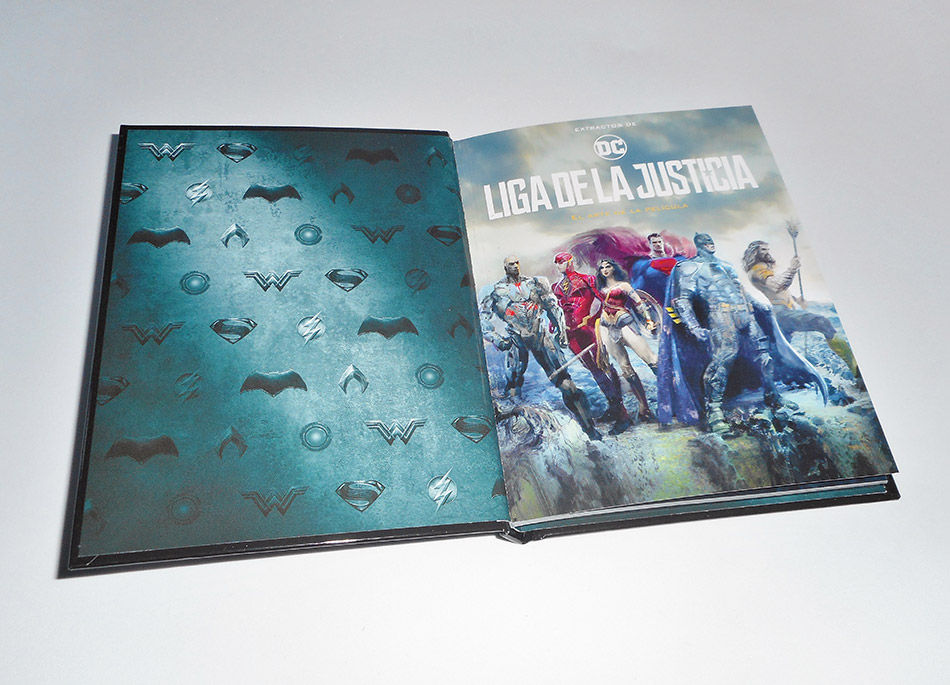 Fotografías del Digibook de Liga de la Justicia en Blu-ray 3D y 2D 8