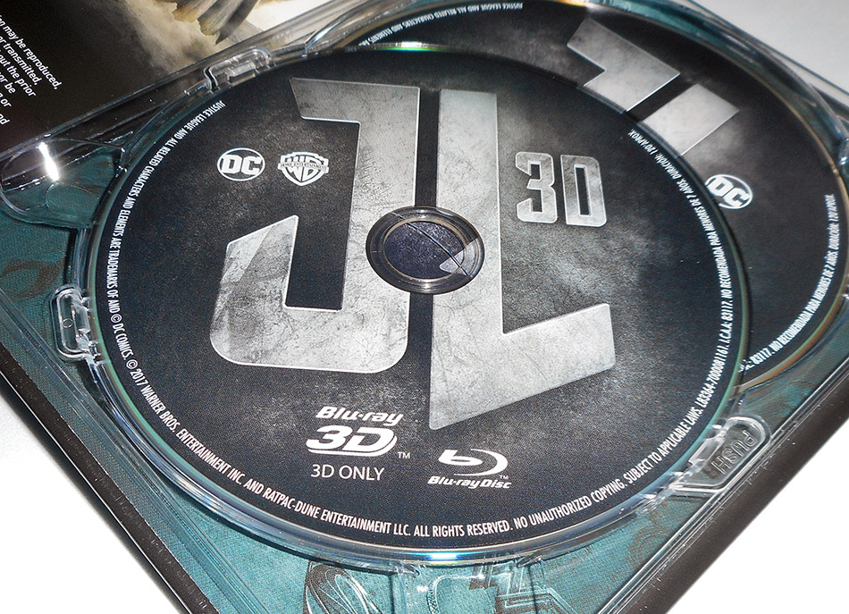 Fotografías del Digibook de Liga de la Justicia en Blu-ray 3D y 2D 17