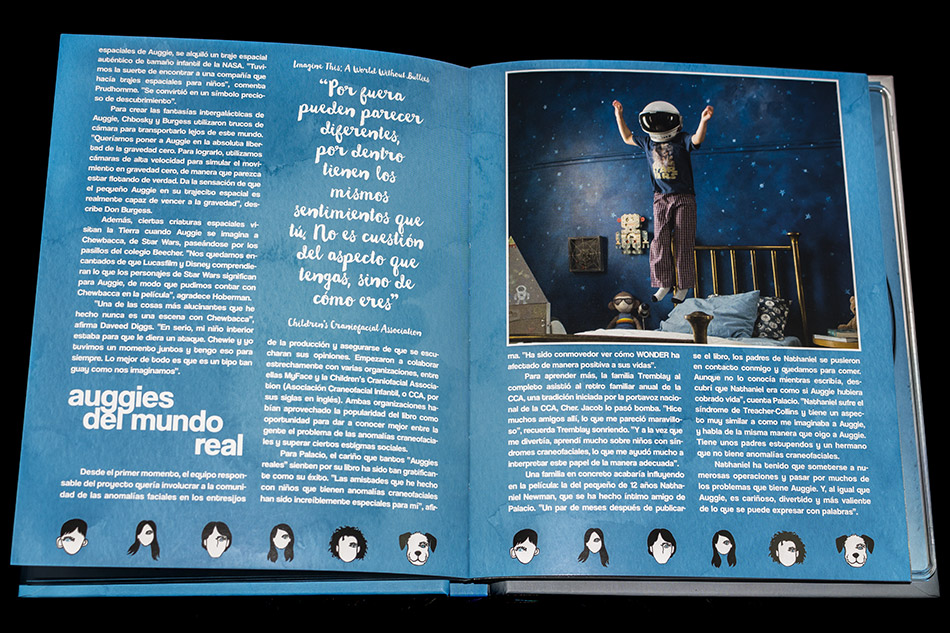 Fotografías del Digibook de Wonder en Blu-ray 17