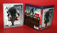 Fotografías de Assassin's Creed en Blu-ray 3D y 2D con funda