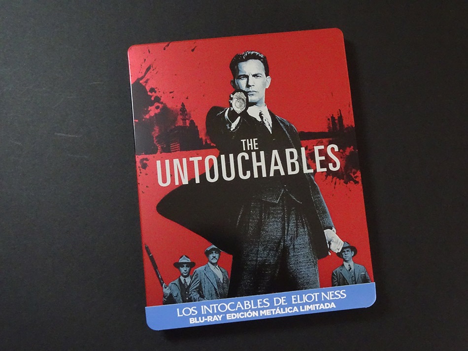 Fotografías del Steelbook de Los Intocables de Eliot Ness en Blu-ray 1