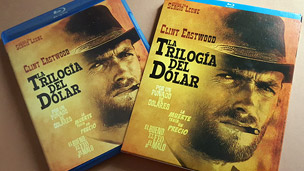 Fotografías de la Trilogía del Dólar en Blu-ray