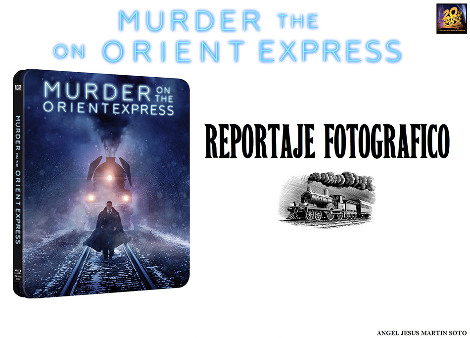 Fotografías del Steelbook de Asesinato en el Orient Express en Blu-ray 1