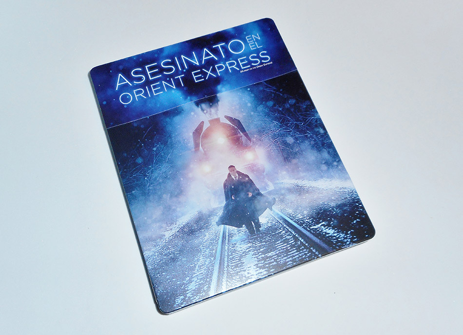 Fotografías del Steelbook de Asesinato en el Orient Express en Blu-ray 2