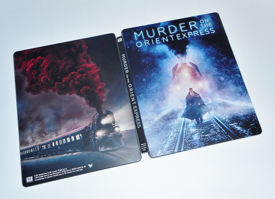 Fotografías del Steelbook de Asesinato en el Orient Express en Blu-ray 8