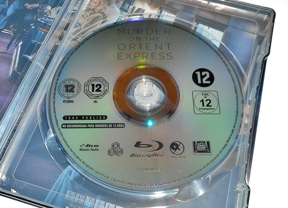 Fotografías del Steelbook de Asesinato en el Orient Express en Blu-ray 9