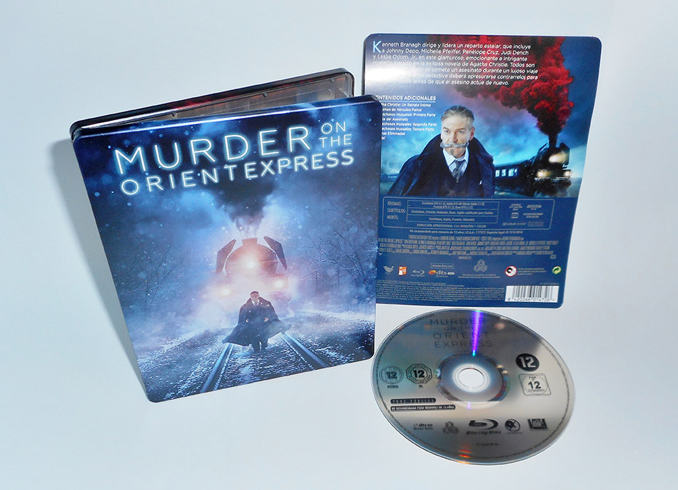 Fotografías del Steelbook de Asesinato en el Orient Express en Blu-ray 13