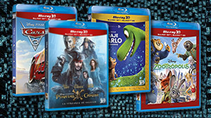 Promoción: Películas de Disney en Blu-ray 3D por 10,95 €