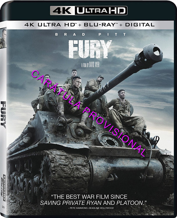 Primeros detalles del Ultra HD Blu-ray de Corazones de Acero 1