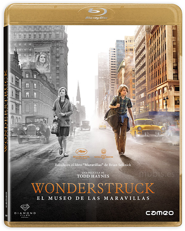 Detalles de la caja de Wonderstruck. El Museo de las Maravillas en Blu-ray 1