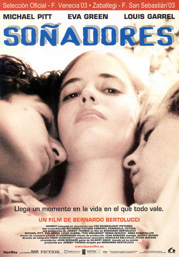 Soñadores de Bernardo Bertolucci se estrenará en Blu-ray antes del verano