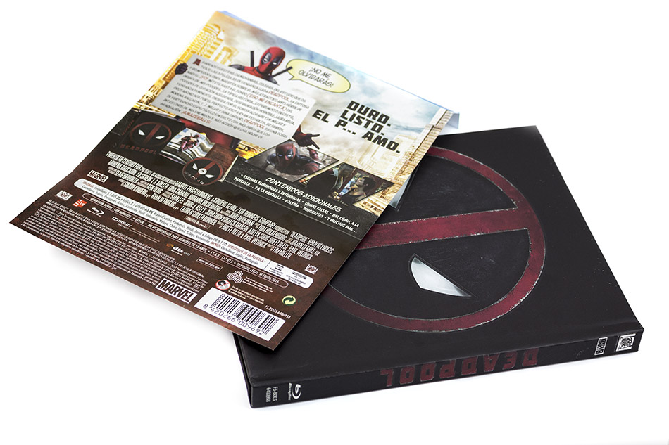 Fotografías del Digibook de Deadpool en Blu-ray 8