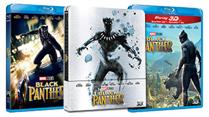 Anuncio oficial de Black Panther en Blu-ray, 3D y Steelbook