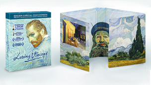 Precioso Digipak para la edición especial de Loving Vincent en Blu-ray