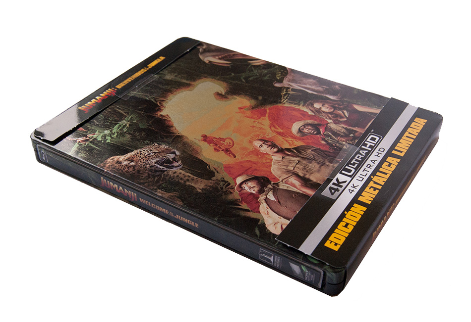 Fotografías del Steelbook 4K de Jumanji: Bienvenidos a la Jungla exclusivo de amazon.es 2