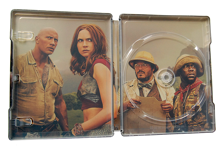 Fotografías del Steelbook 4K de Jumanji: Bienvenidos a la Jungla exclusivo de amazon.es 13