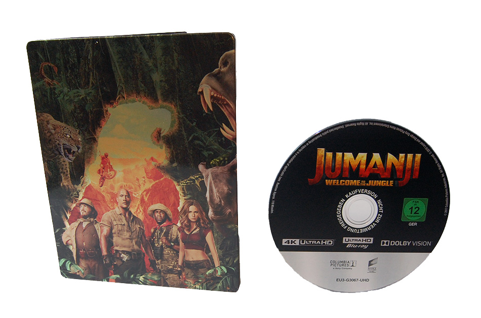 Fotografías del Steelbook 4K de Jumanji: Bienvenidos a la Jungla exclusivo de amazon.es 15