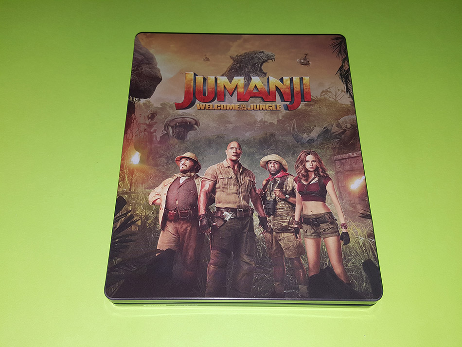 Fotografías del Steelbook 3D/2D de Jumanji: Bienvenidos a la Jungla 7