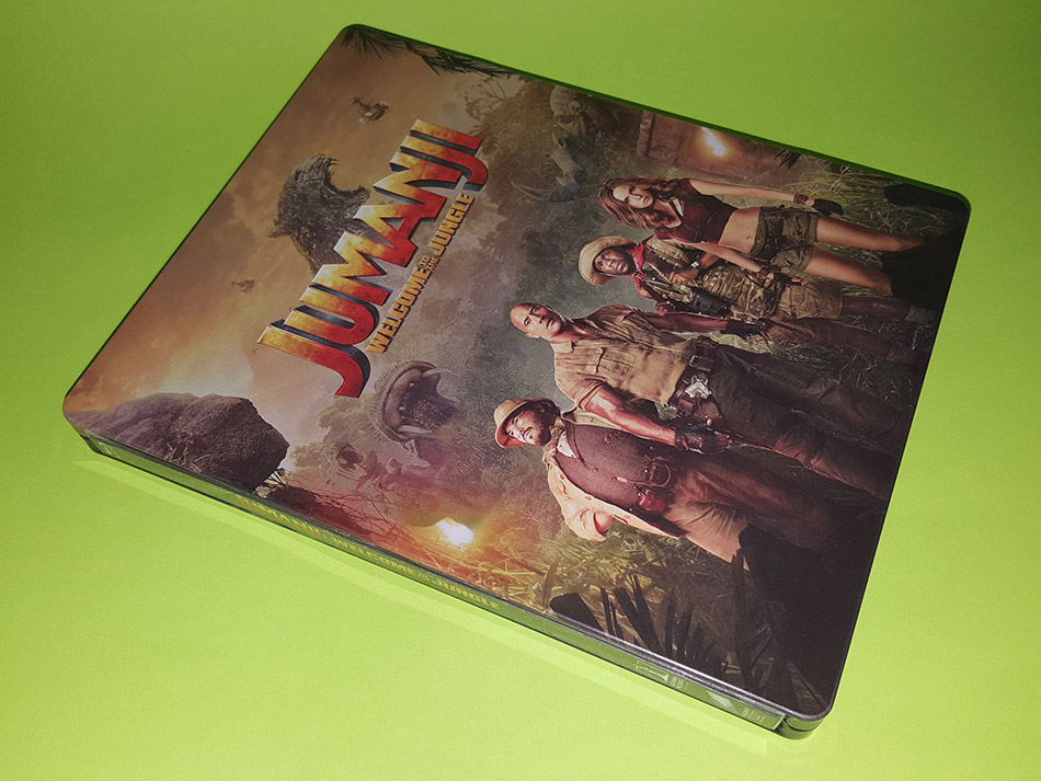 Fotografías del Steelbook 3D/2D de Jumanji: Bienvenidos a la Jungla 8