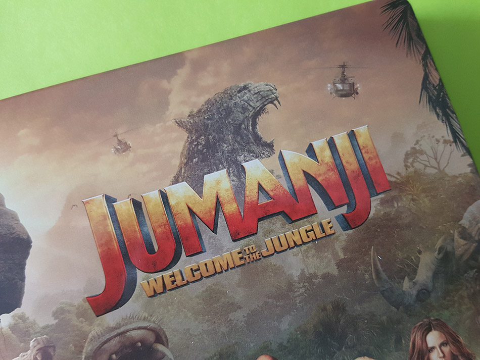 Fotografías del Steelbook 3D/2D de Jumanji: Bienvenidos a la Jungla 10