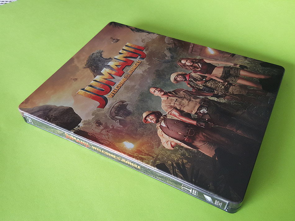 Fotografías del Steelbook 3D/2D de Jumanji: Bienvenidos a la Jungla 11