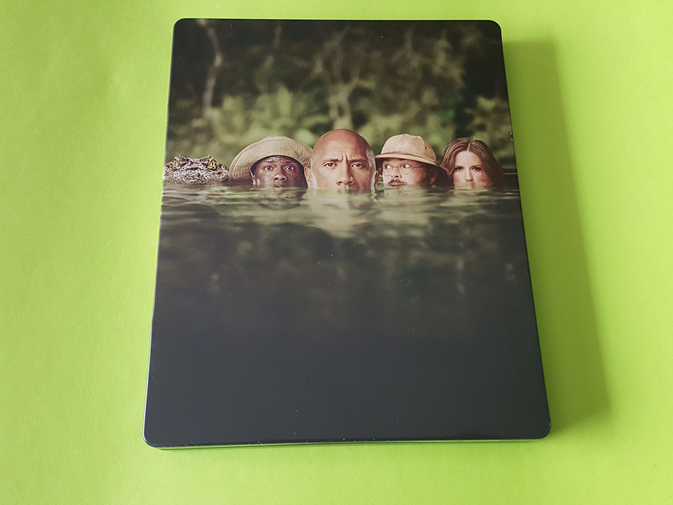 Fotografías del Steelbook 3D/2D de Jumanji: Bienvenidos a la Jungla 12