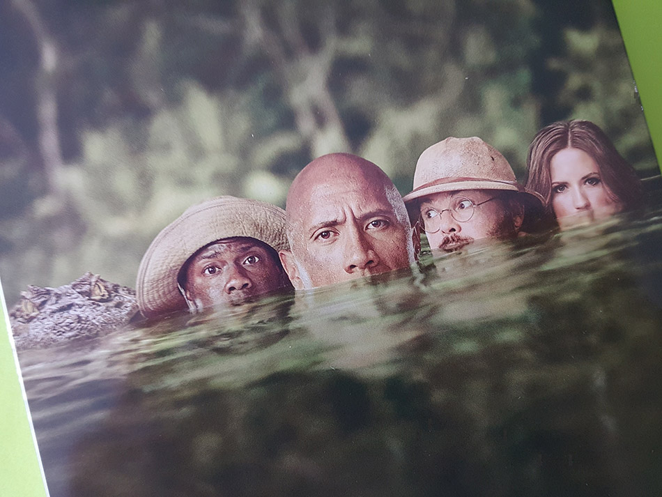 Fotografías del Steelbook 3D/2D de Jumanji: Bienvenidos a la Jungla 13