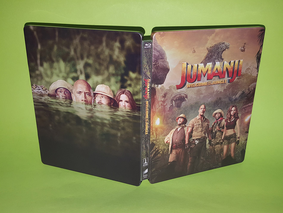 Fotografías del Steelbook 3D/2D de Jumanji: Bienvenidos a la Jungla 16