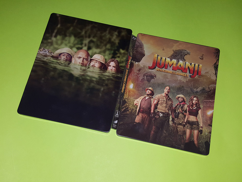 Fotografías del Steelbook 3D/2D de Jumanji: Bienvenidos a la Jungla 17