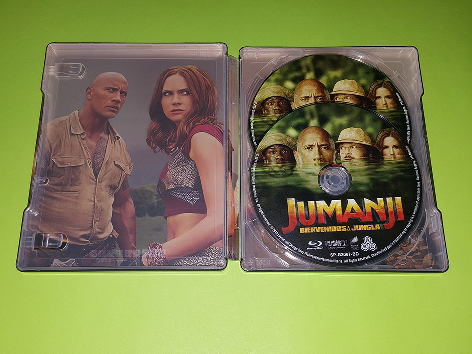 Fotografías del Steelbook 3D/2D de Jumanji: Bienvenidos a la Jungla 18