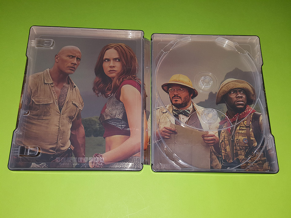 Fotografías del Steelbook 3D/2D de Jumanji: Bienvenidos a la Jungla 20