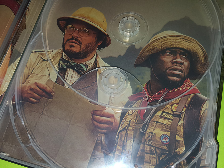 Fotografías del Steelbook 3D/2D de Jumanji: Bienvenidos a la Jungla 22